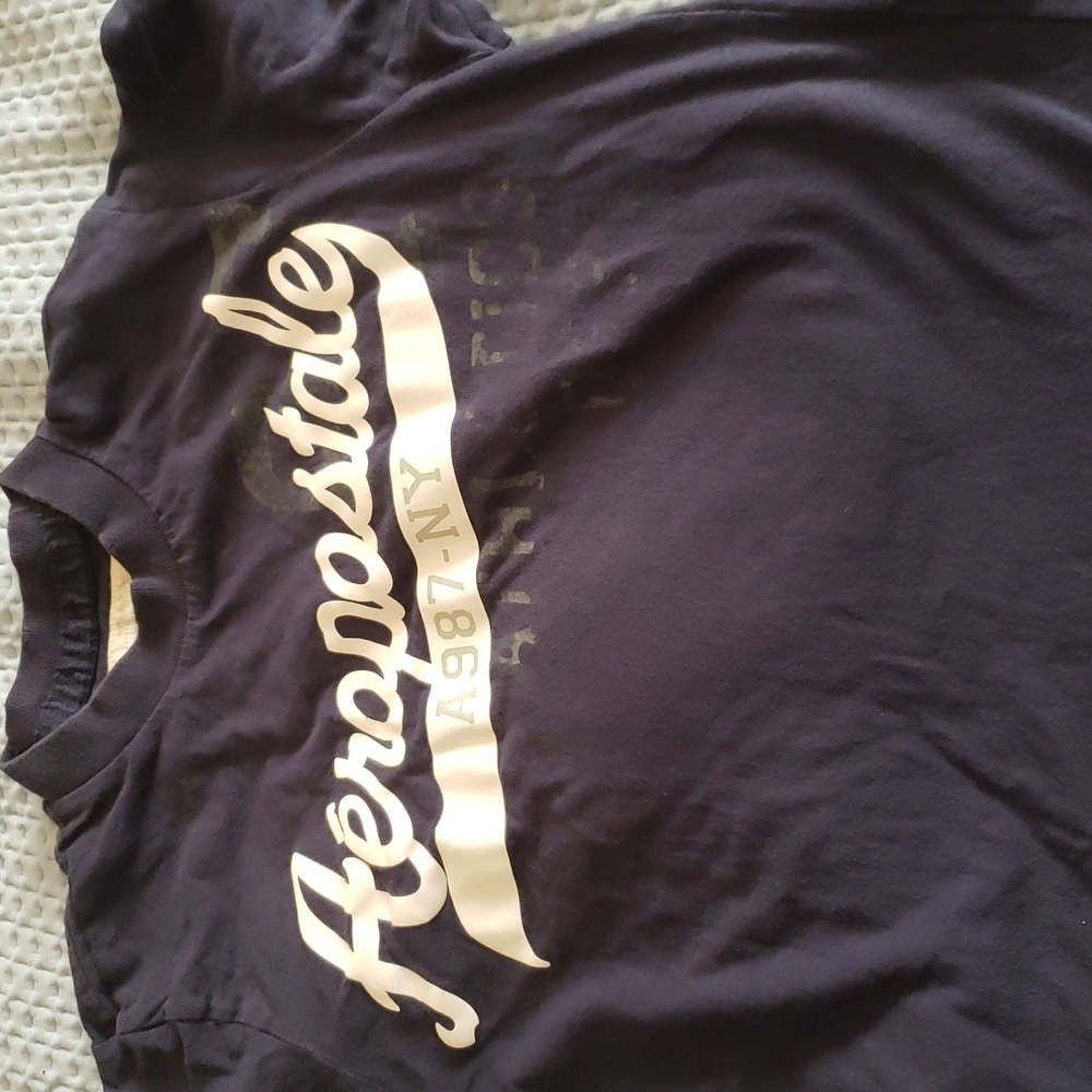 2 young mens aeropostale shirts